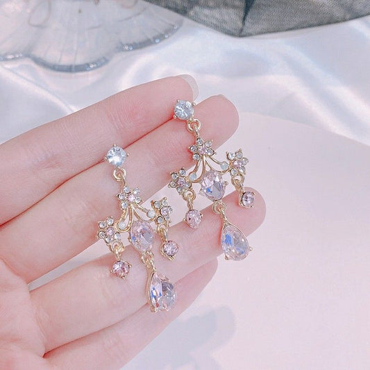 Pinky sky stone Earrings